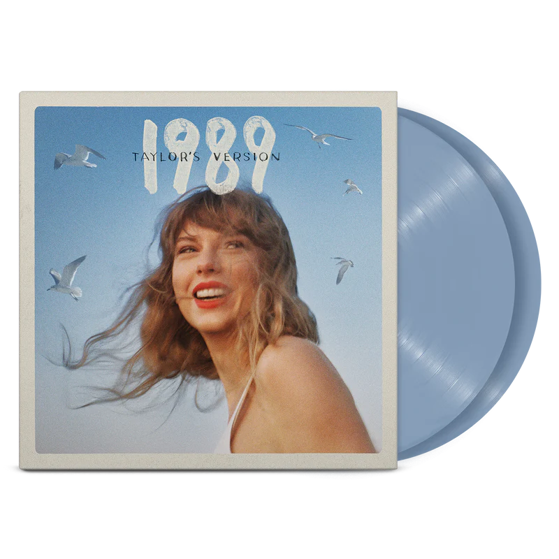 1989 (Taylors Version) cover art and vinyl to be released October 27