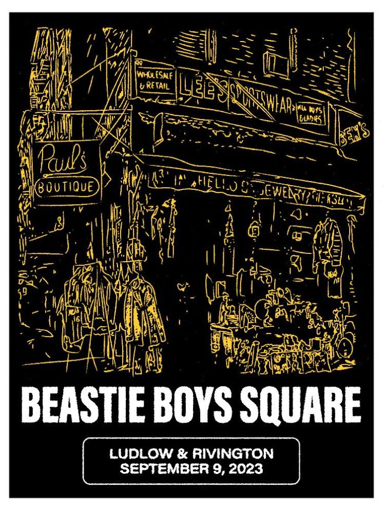 Mike Diamond and Adam Horovitz to attend the unveiling of Beastie Boys  Square on September 9