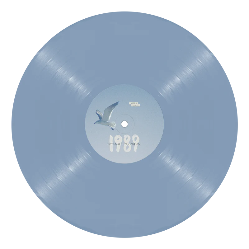 1989 (Taylors Version) on Crystal Skies Blue Vinyl