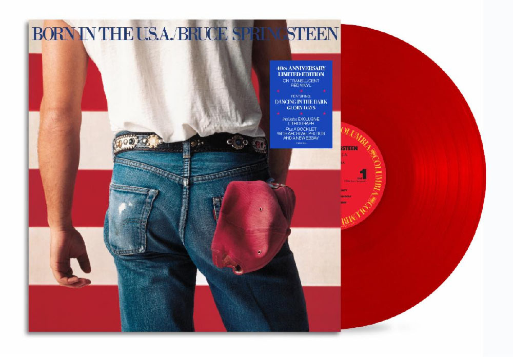 Born in the usa 40th anniversary vinyl by bruce springsteen to be released on June 14th